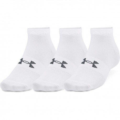 UNDER ARMOUR Essential Low Cut 3pk-WHT