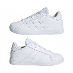 ADIDAS GRAND COURT 2.0 K   FTWWHT/FTWWHT/GREONE