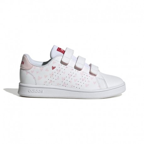 ADIDAS ADVANTAGE CF C FTWWHT/CLPINK/BETSCA