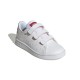 ADIDAS ADVANTAGE CF C FTWWHT/CLPINK/BETSCA