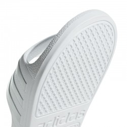 ADIDAS ADILETTE AQUA K     FTWWHT/SILVMT/FTWWHT