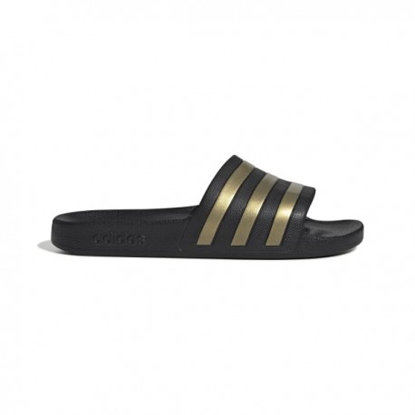 ADIDAS ADILETTE AQUA CBLACK/GOLDMT/CBLACK