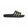 ADIDAS ADILETTE AQUA       CBLACK/GOLDMT/CBLACK