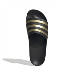 ADIDAS ADILETTE AQUA       CBLACK/GOLDMT/CBLACK