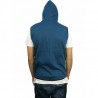 MAGNETIC NORTH MENS SLEEVELESS ZIPPER HOODIE
