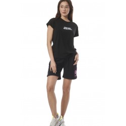 BODY ACTION WOMEN'S HIGH WAIST SHORTS