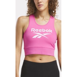 REEBOK IDENTITY BIG LOGO COTTON BRALETTE