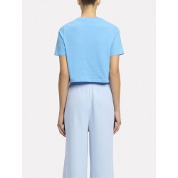 REEBOK IDENTITY BIG LOGO CROP TEE