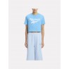 REEBOK IDENTITY BIG LOGO CROP TEE