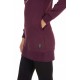 MAGNETIC NORTH WOMENS SWEAT DRESS BORDEAUX