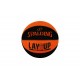 SPALDING LAY UP ORANGE BLACK SZ7 RUBBER BASKETBALL